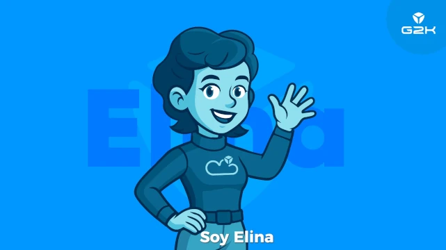 presentadora de video Elina